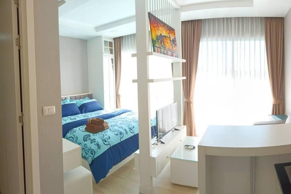 Fluffy Bed And Seaview @Bangsaen Apartment Екстериор снимка